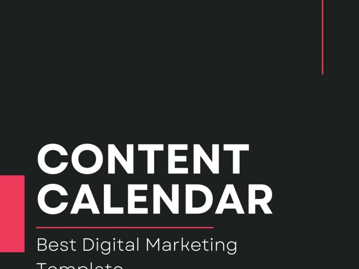 Free Content Calendar Template from Boot Camp Digital