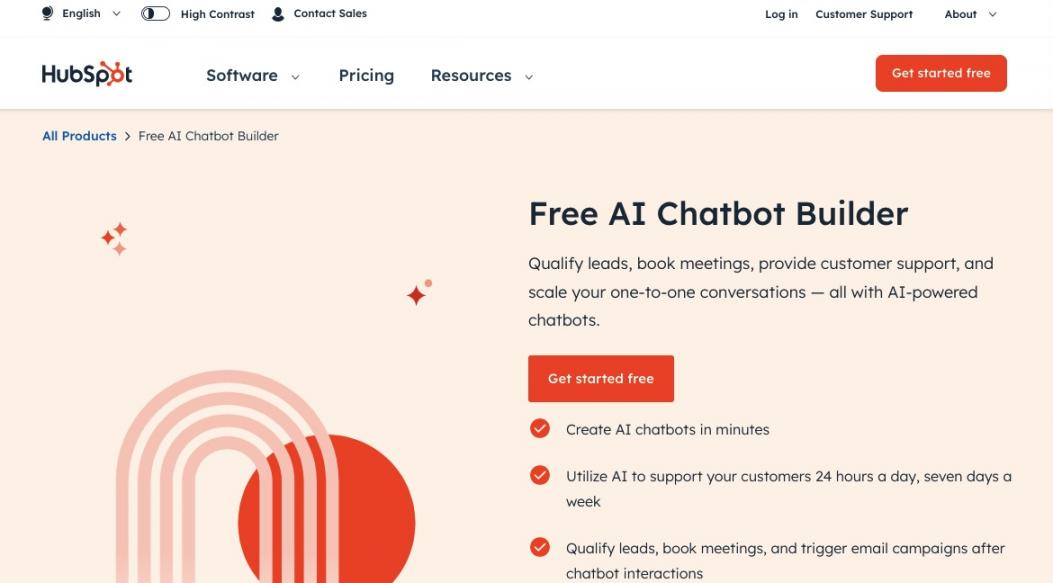 HubSpot chatbot