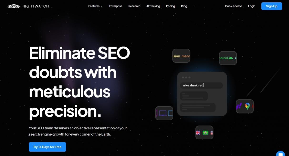 Nightwatch homepage