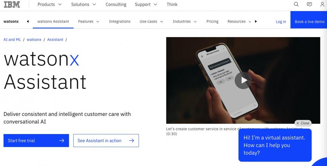 Watsonx Homepage 2