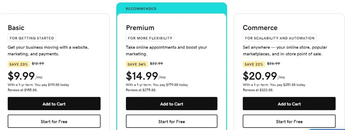 GoDaddy Pricing