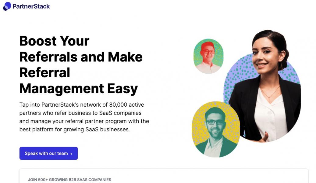 PartnerStack Homepage 2