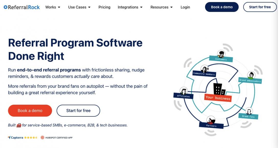 ReferralRock Homepage