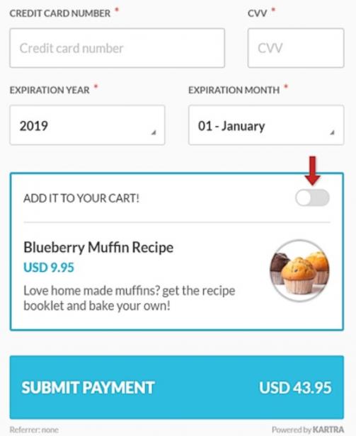 Kartra Order Bump (Upsell)