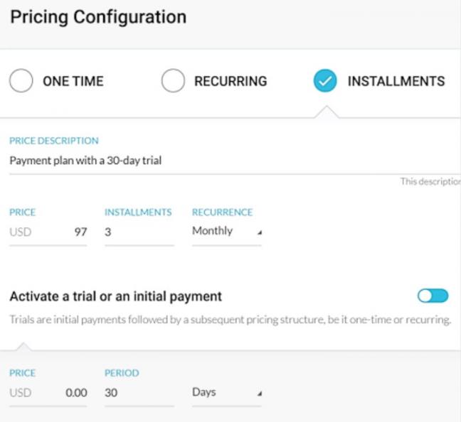 Kartra Pricing Configuration