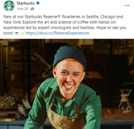 Starbucks Targeted Ads