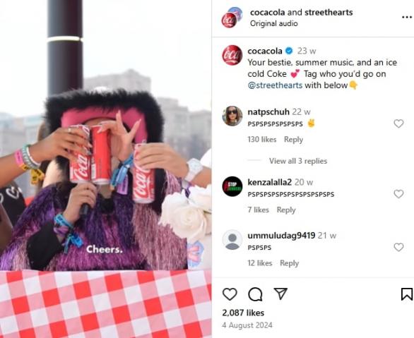 Coca Cola Micro Influencer Partnership