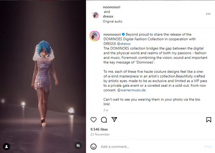 Noonoouri Virtual Influencer