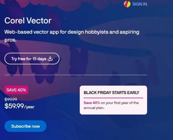 Corel-Vector-Pricing