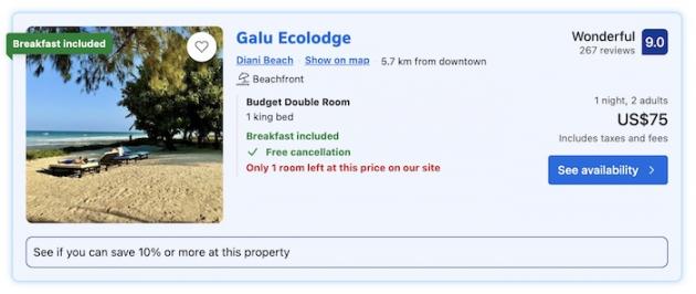 booking