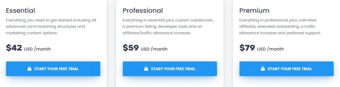 iDevAffiliate Pricing