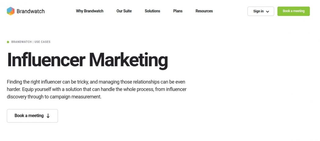 Brandwatch Influencer Marketing