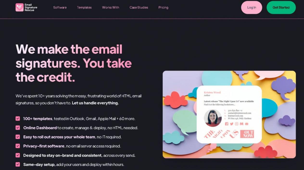 Email Signature Rescue