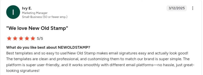 Newoldstamp review