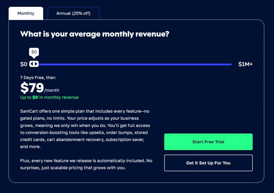 SamCart Pricing