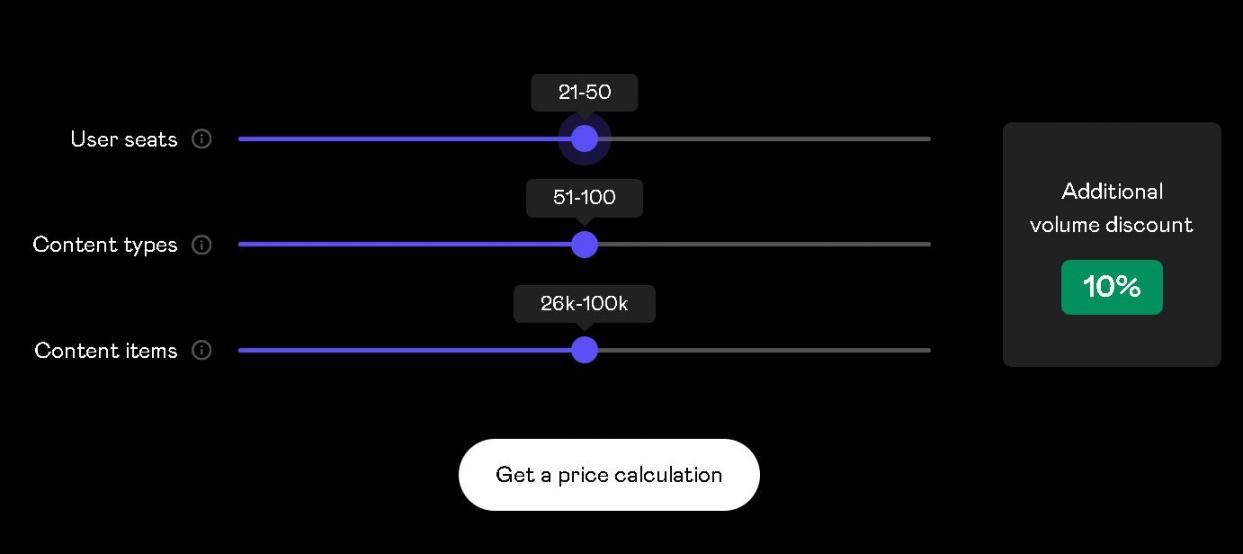Kontent.ai pricing