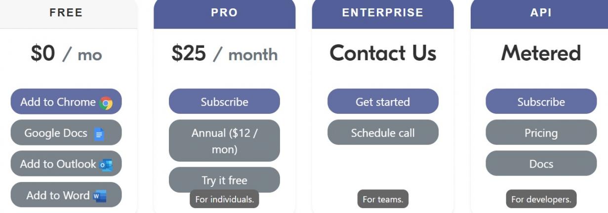 Sapling pricing