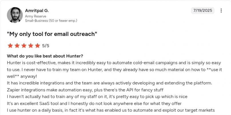 Hunter G2 review