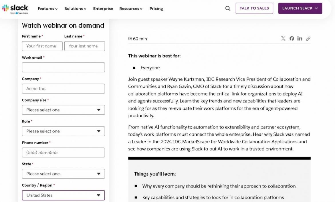 Slack Webinar