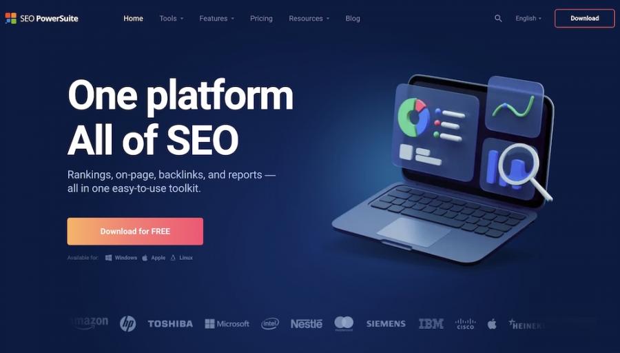 seo powersuite-software