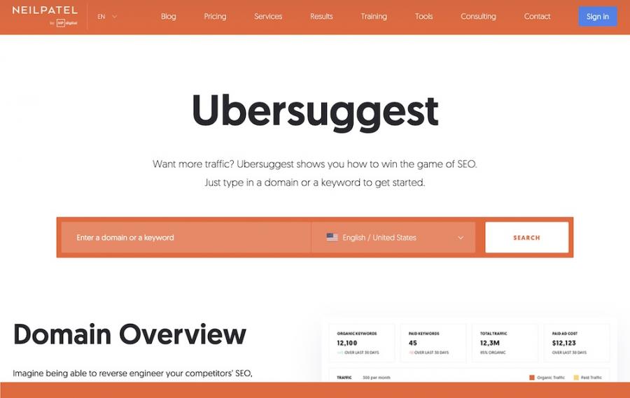 ubersuggest