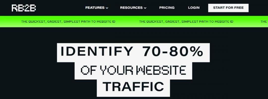 RB2B Homepage