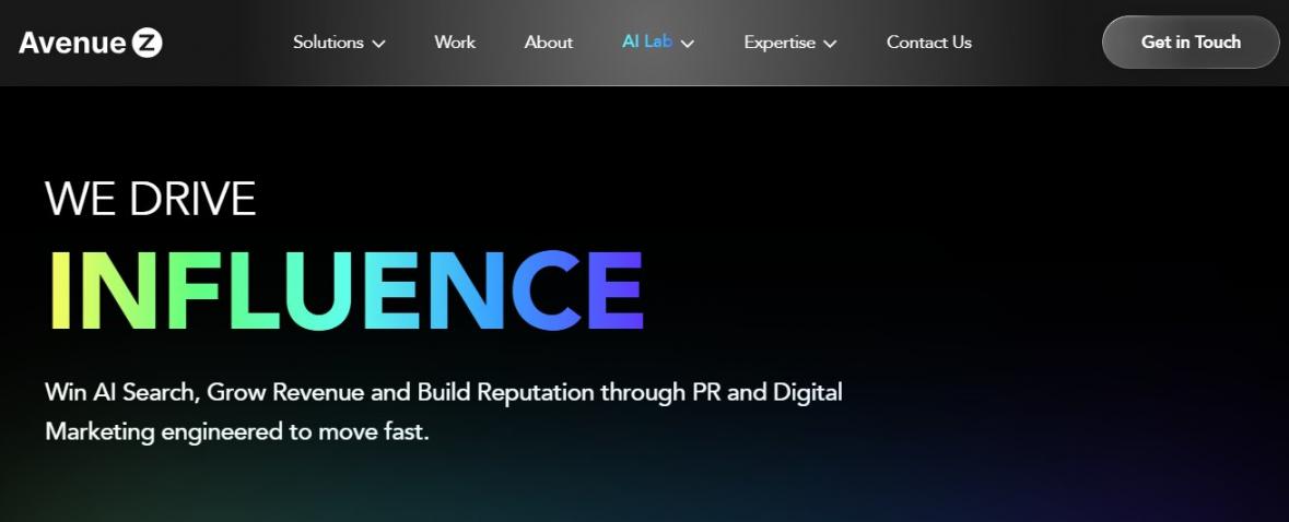 Avenue Z Homepage