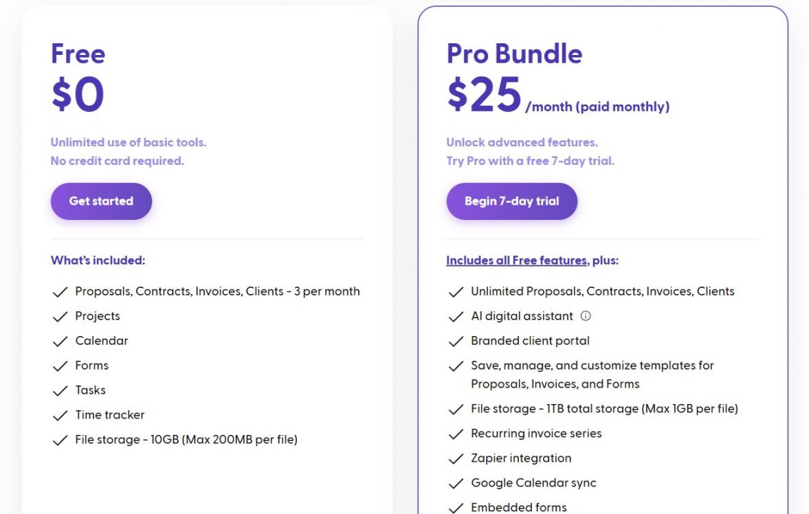 Indy Pricing