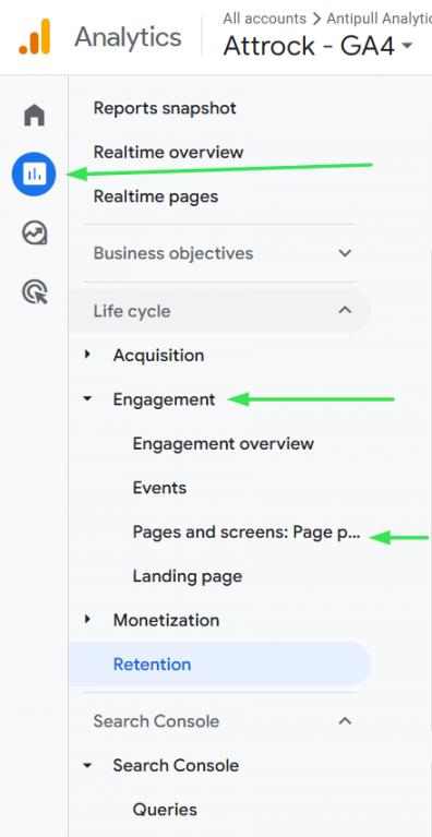 find the most popular pages on your website