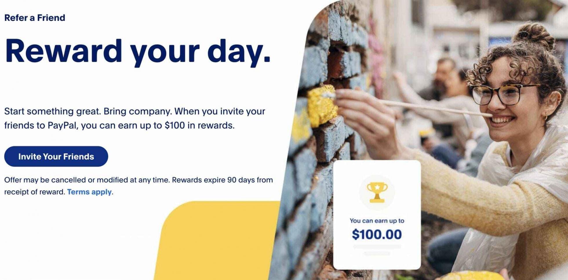referral program for paypal