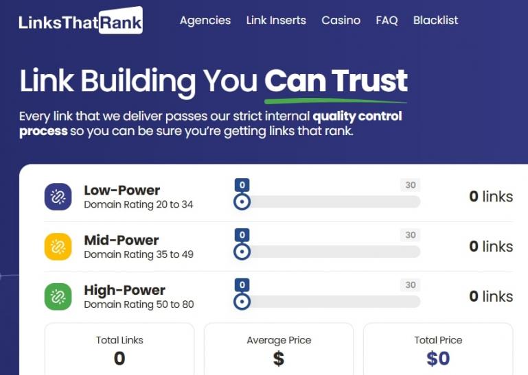 LinksThatRank Link Building Services