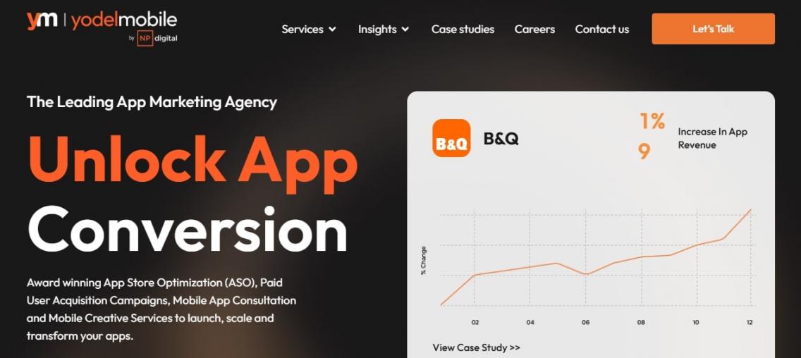 Yodel Mobile App Marketing Service