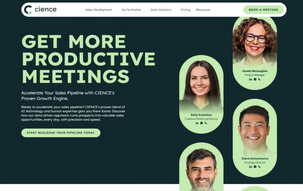 CIENCE technologies homepage
