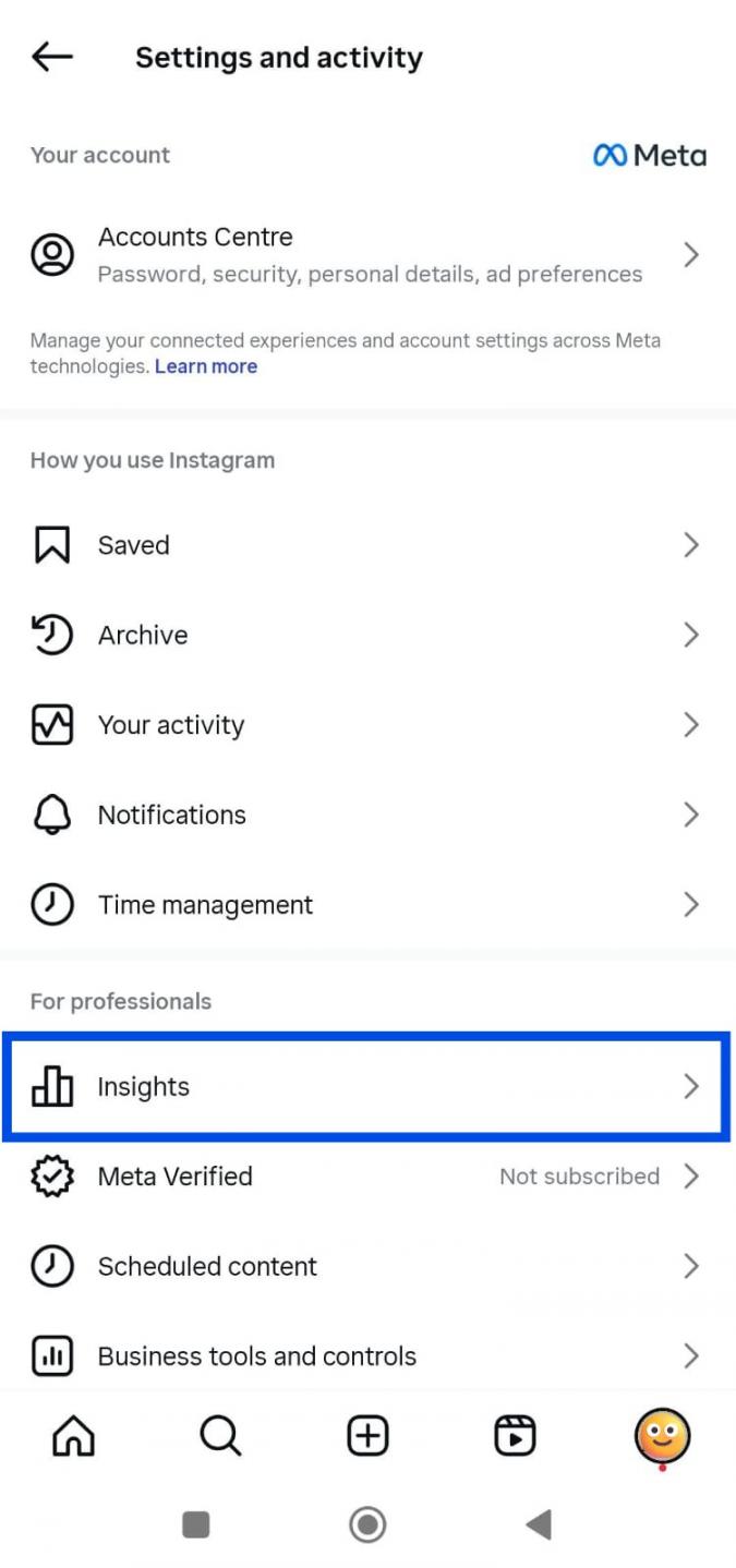 Instagram Insights