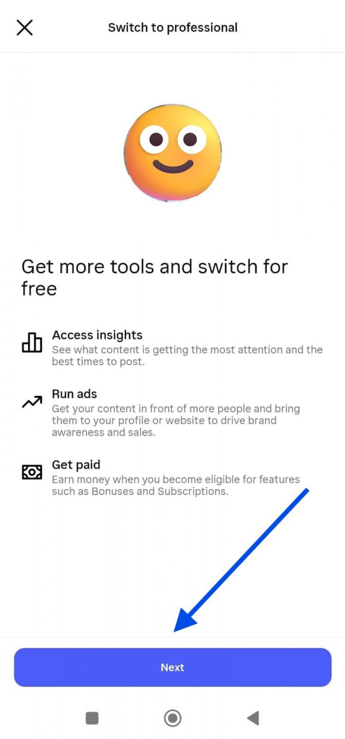 Instagram pro acc prompts