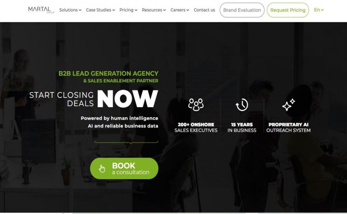 Martal homepage