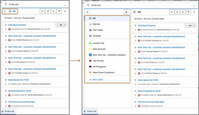 Salesforce task management