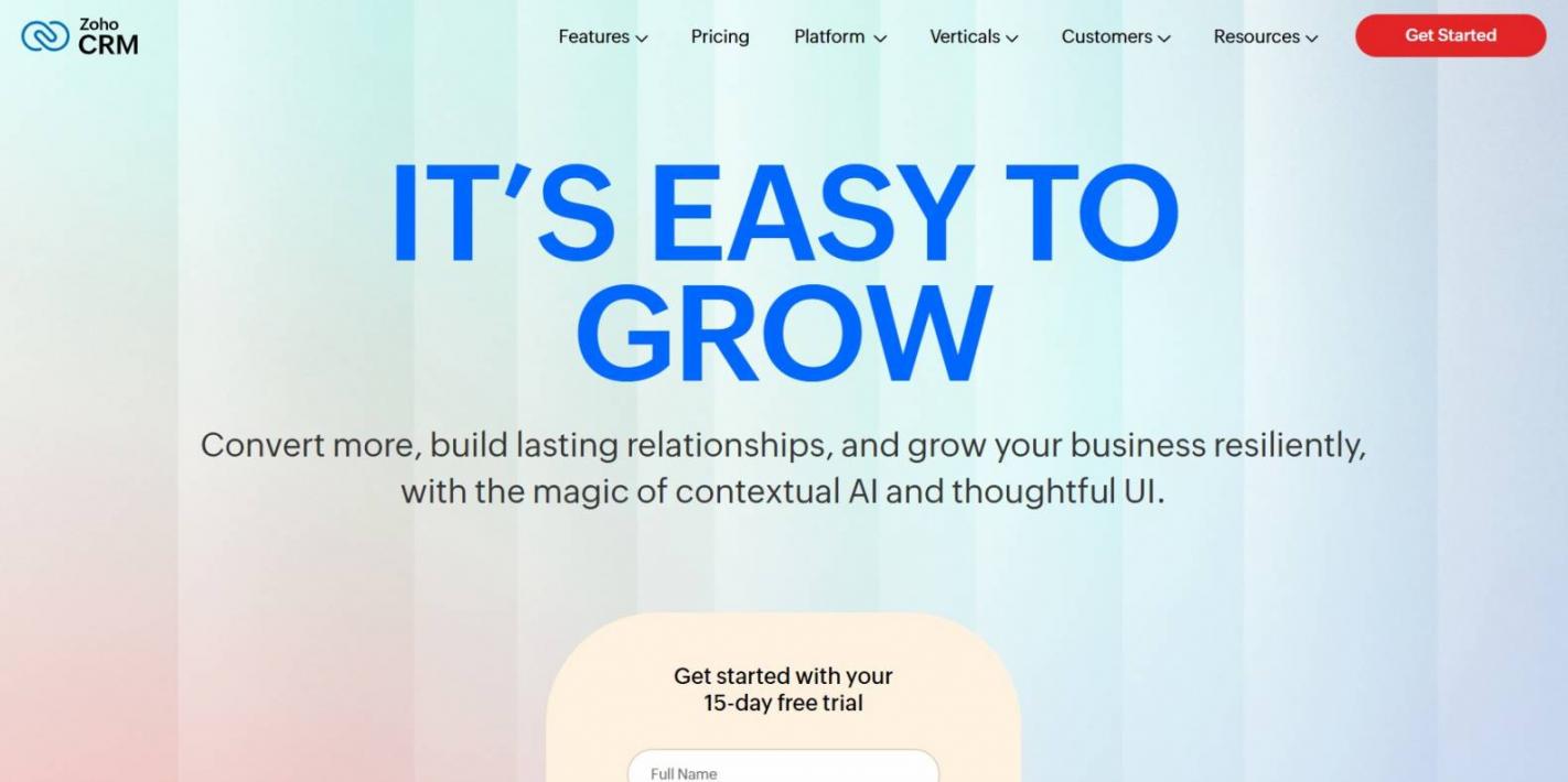 Zoho Crm