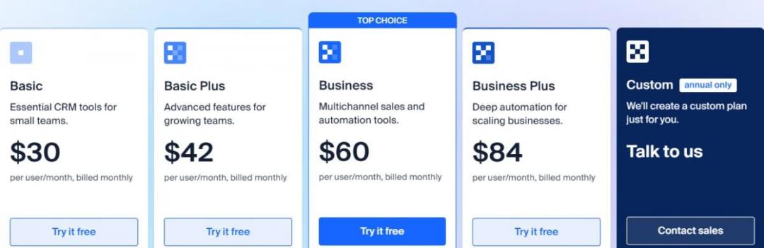NetHunt CRM pricing