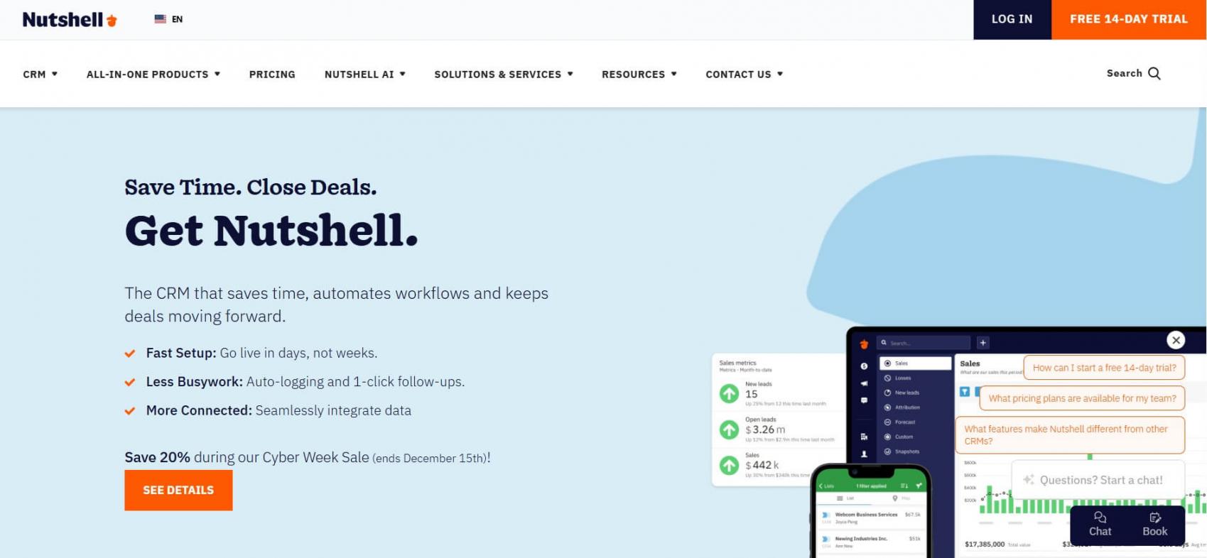 Nutshell CRM