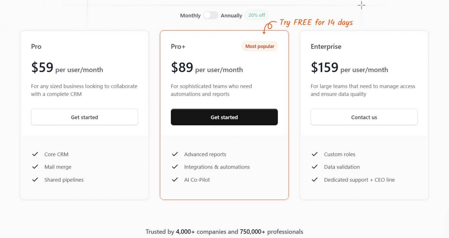 Streak pricing