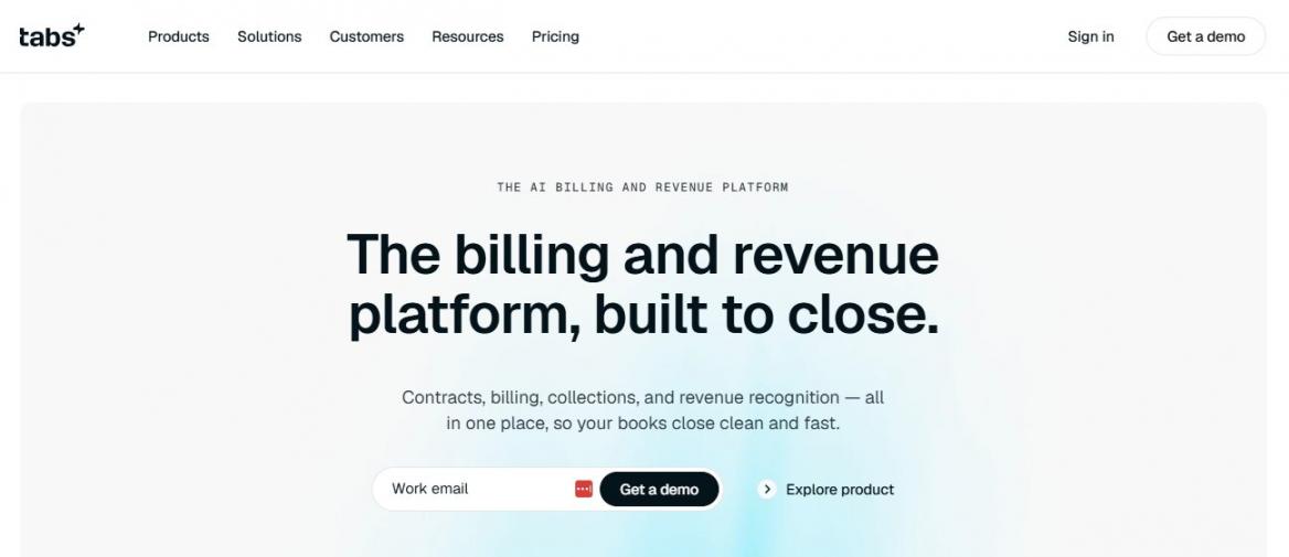 Tabs Homepage