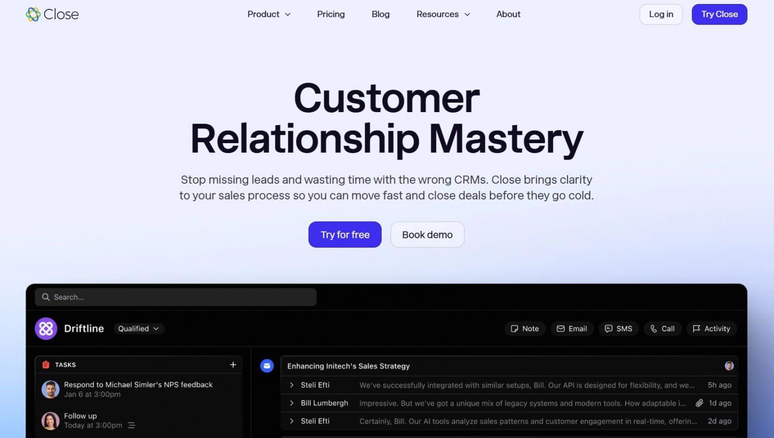 close crm