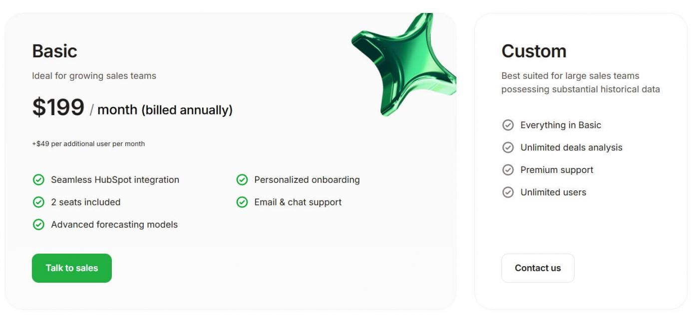 Forecastio pricing