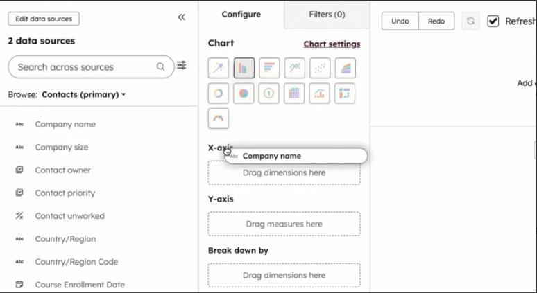 HubSpot Report Builder