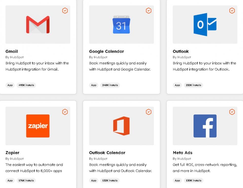 Hubspot crm integrations