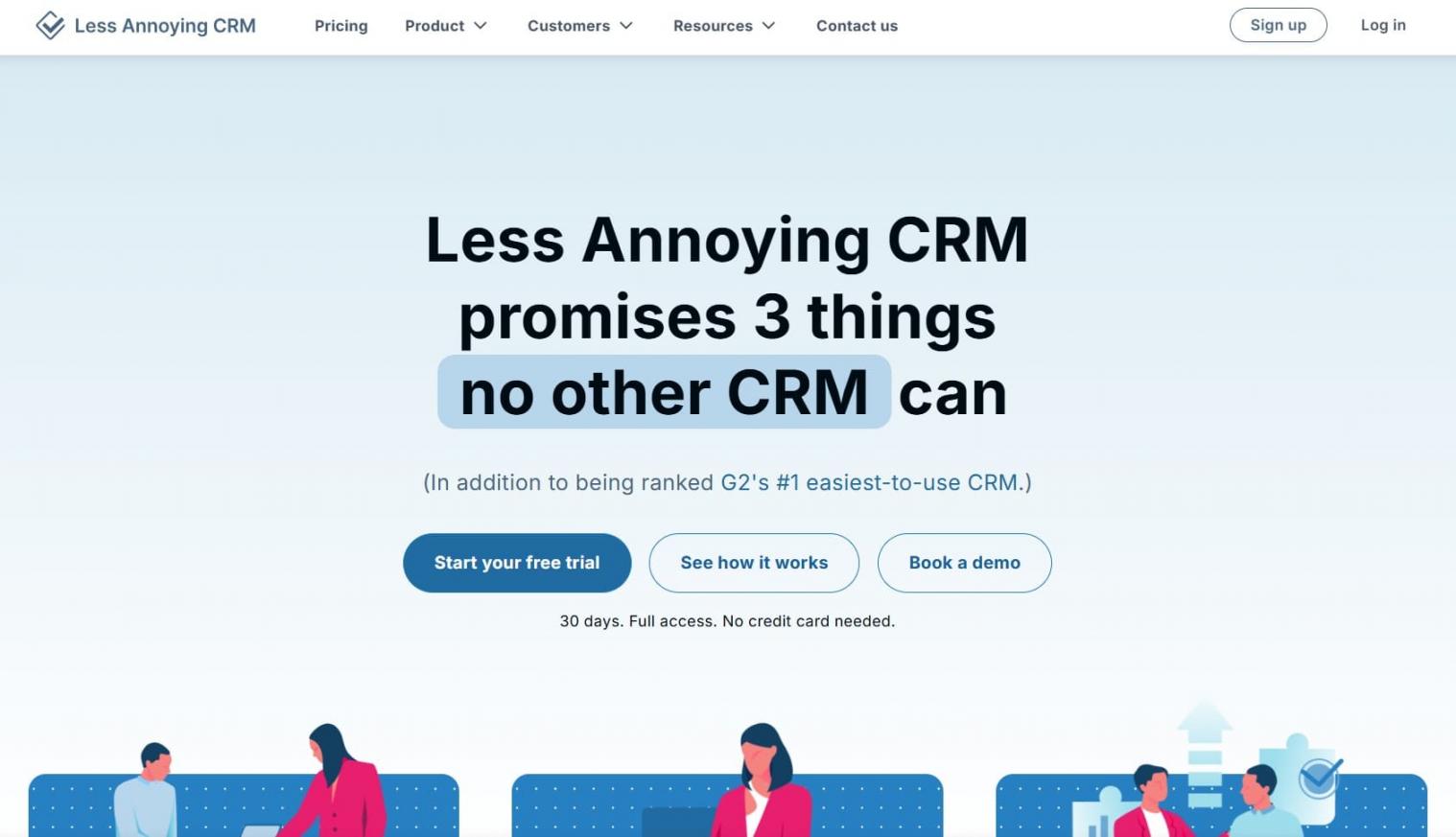 Less Annoying CRM
