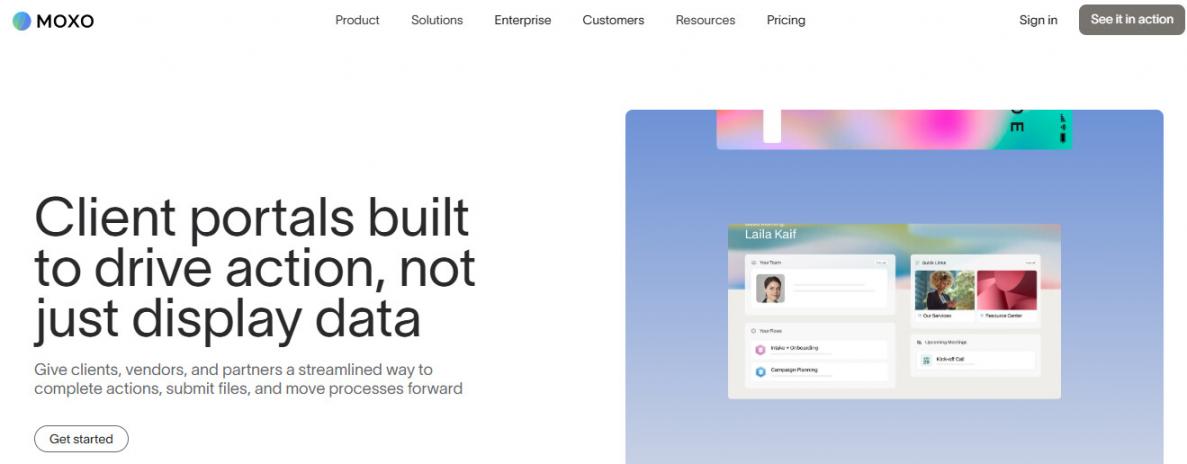 Moxo Homepage