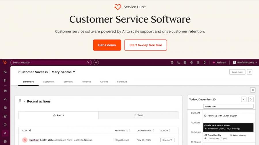 hubspot service hub