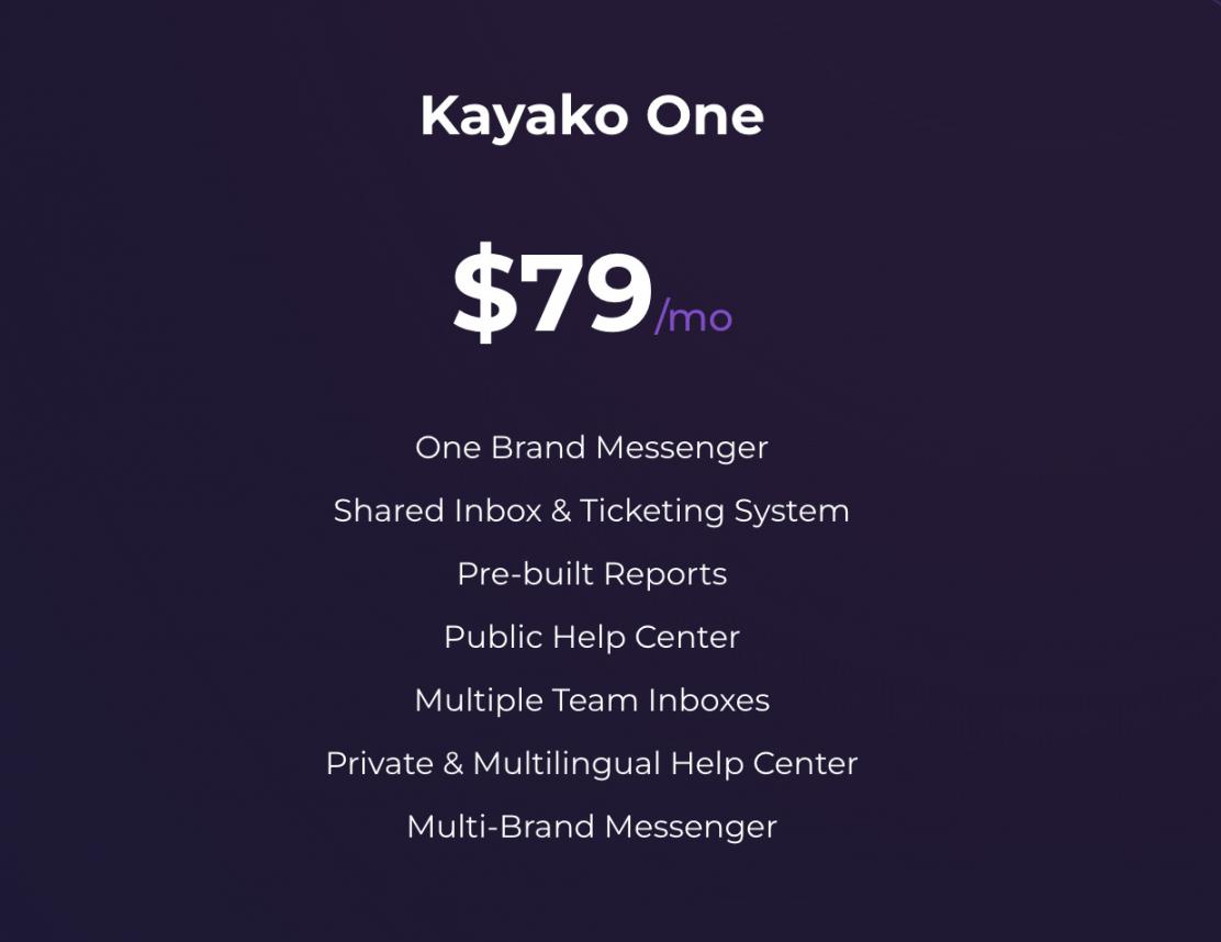 kayako pricing